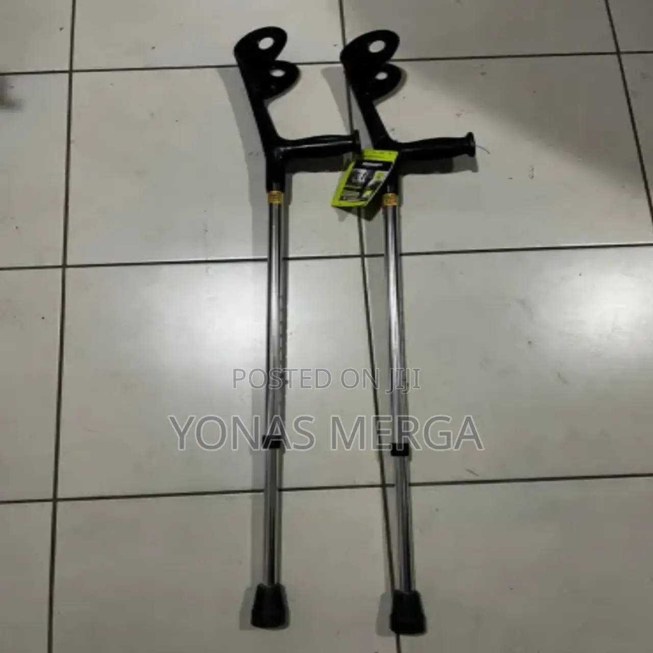 Kranch額一crutches//Elbow Brace With Adjustable Handle Blue Mobiakcare