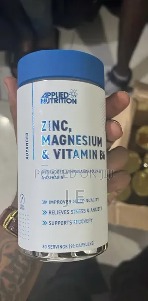 Photo - Zinc, Magnesium and Vitamin B6 With Ashwagandha (Zma)