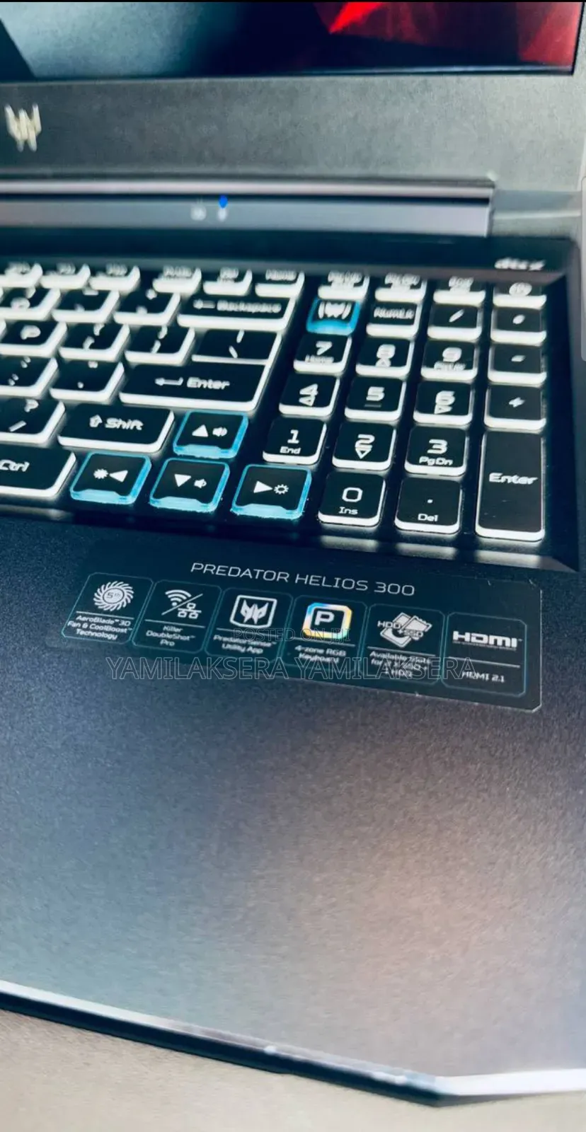 New Laptop Acer Predator Helios 300 16GB Intel Core i9 SSD 1T