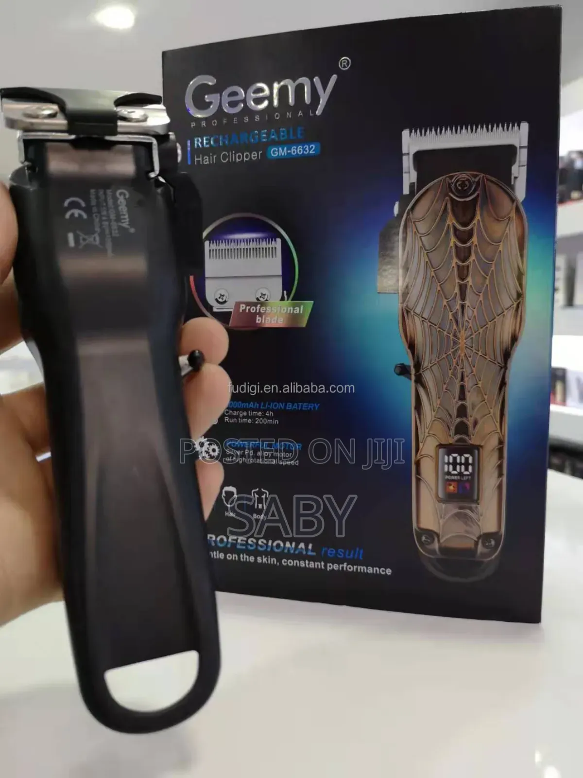 Geemy Rechargeable Hair Clipper Gm-6680