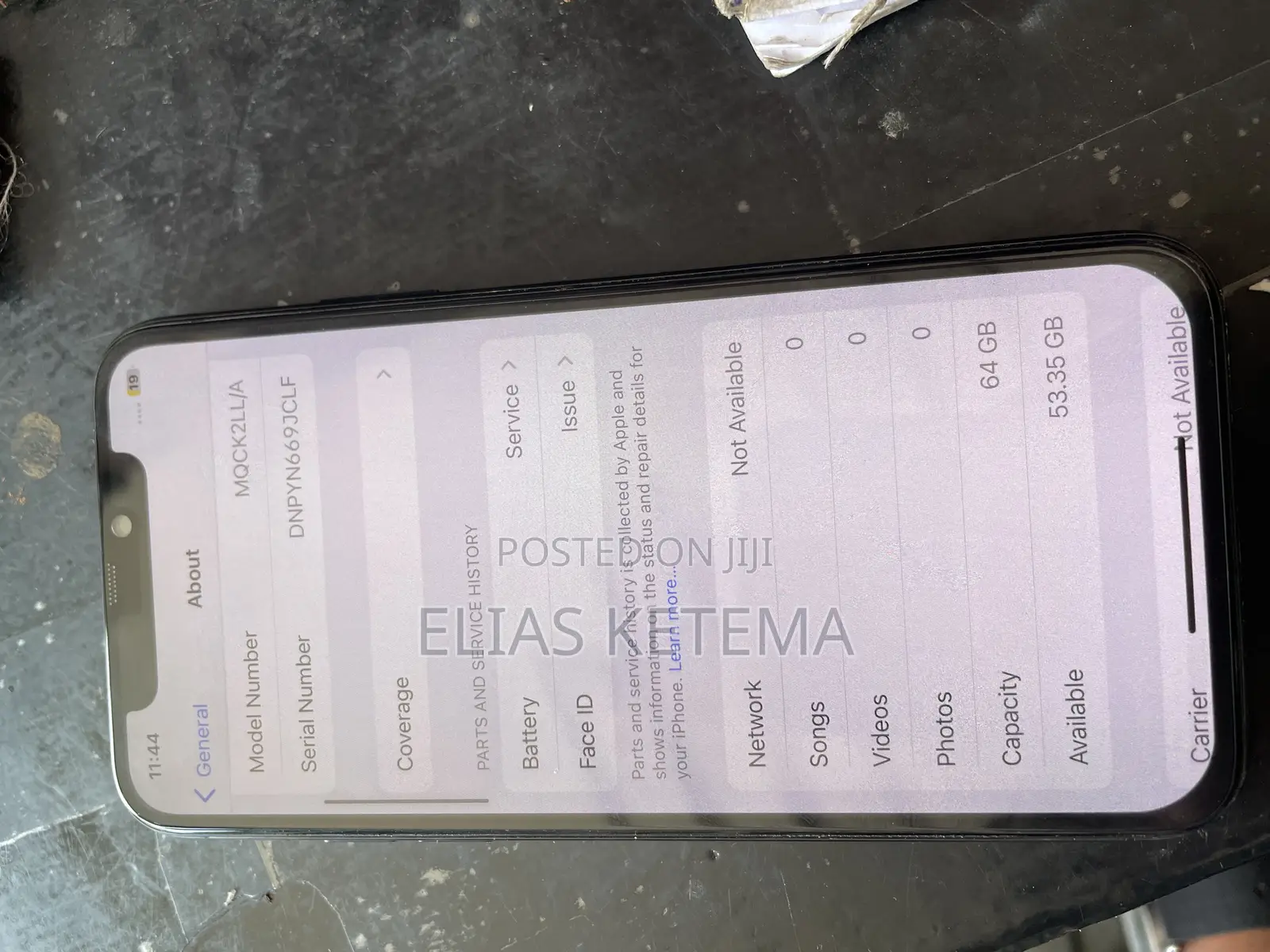 Apple iPhone X 64 GB Black