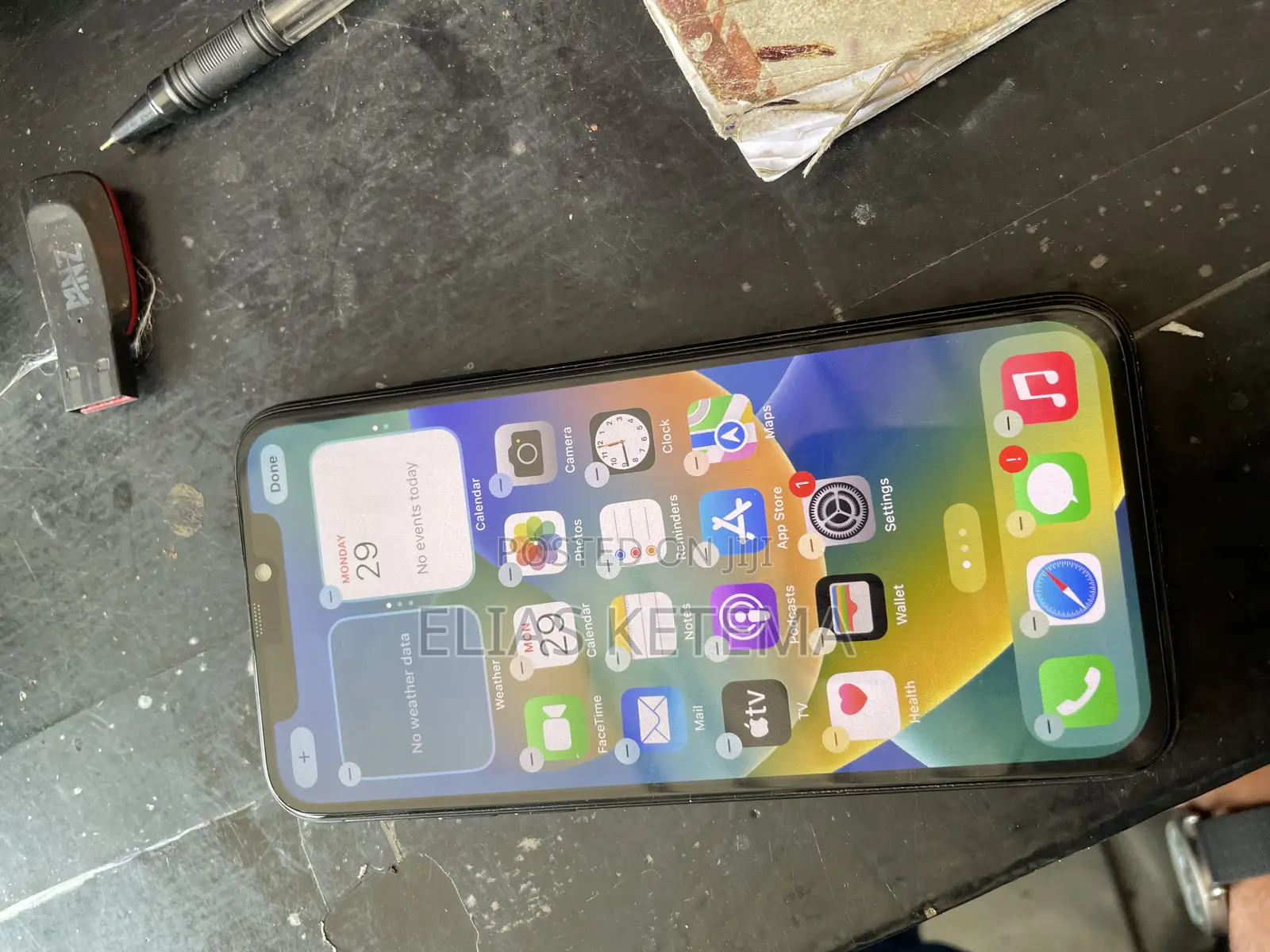 Apple iPhone X 64 GB Black