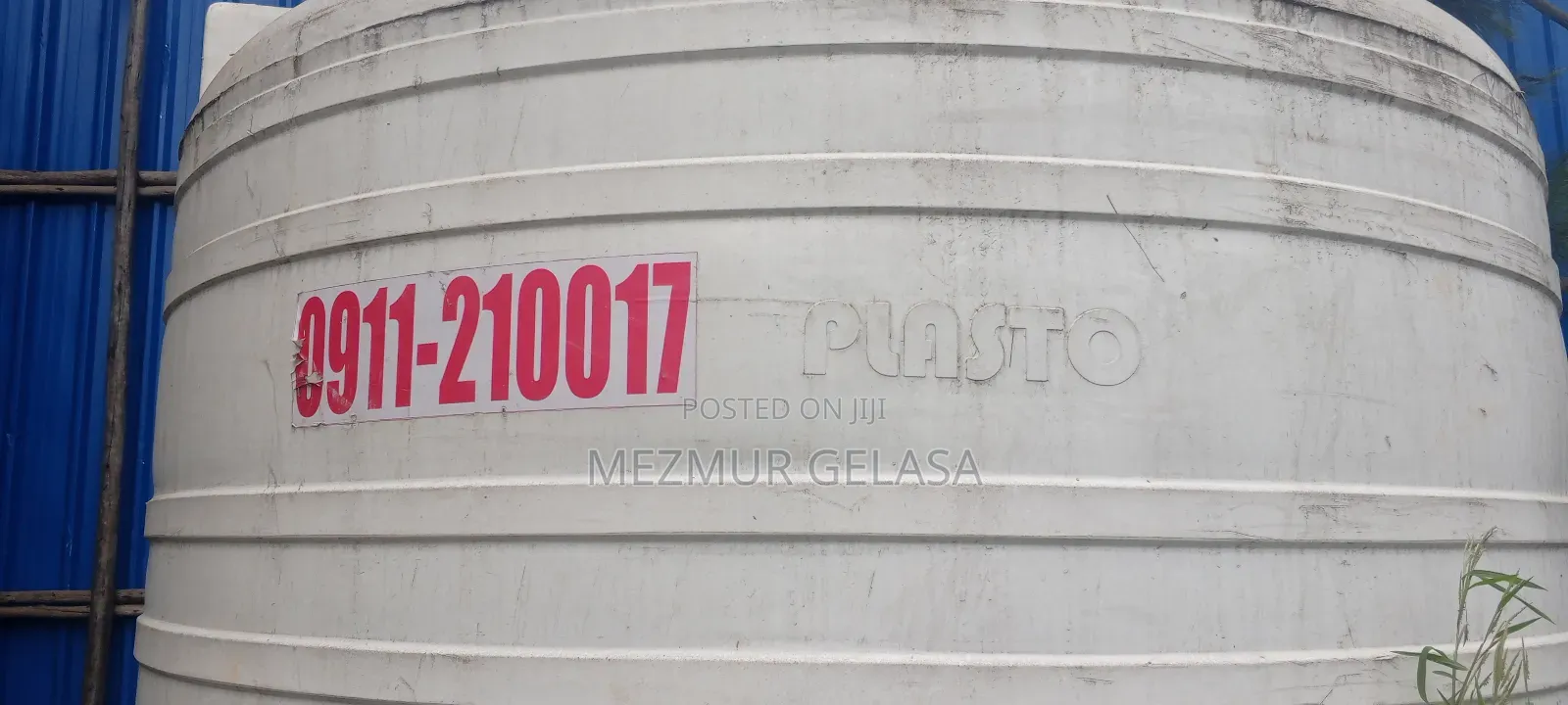 Plasto Plastic Tanker