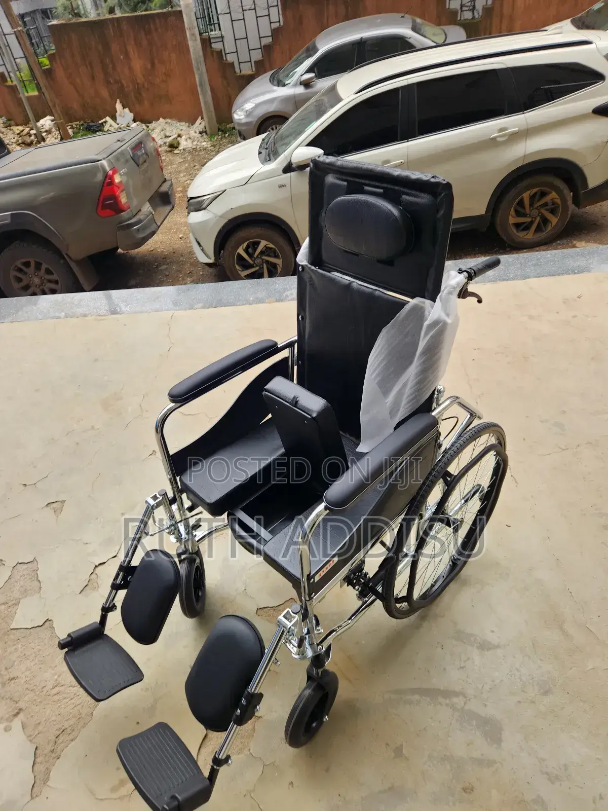 Detachable Commode Wheelchair麵團wheelchair延誤medical Wheelchair New