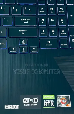 New Laptop Asus TUF Gaming A15 16GB AMD Ryzen 9 SSD 512GB