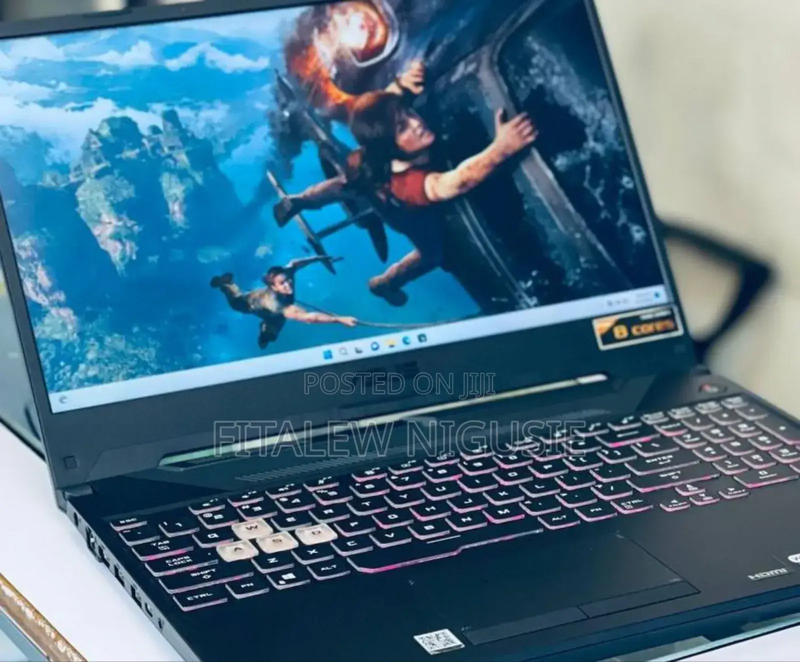 New Laptop Asus TUF Gaming A15 16GB AMD Ryzen 9 SSD 512GB