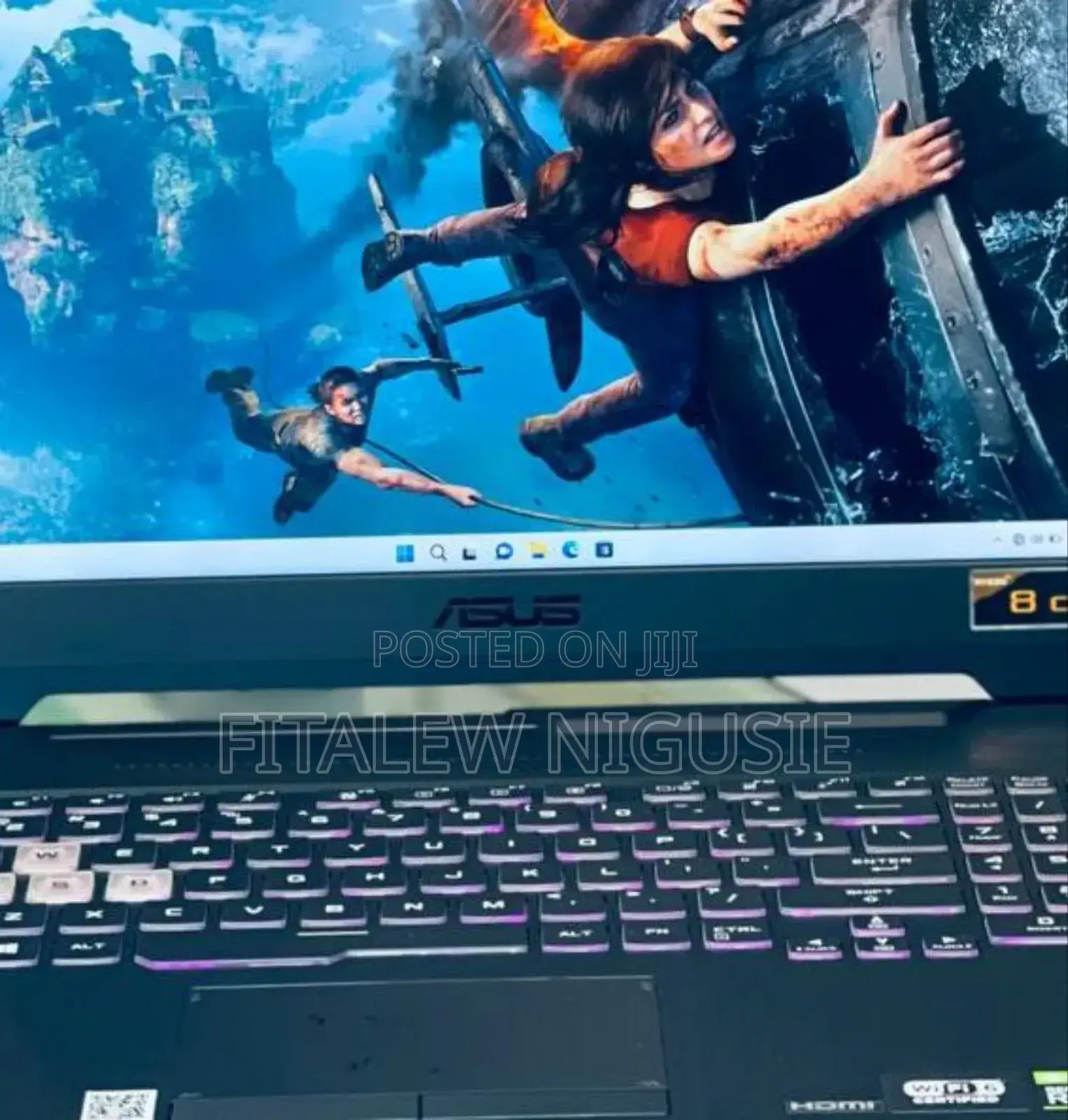 New Laptop Asus TUF Gaming A15 16GB AMD Ryzen 9 SSD 512GB