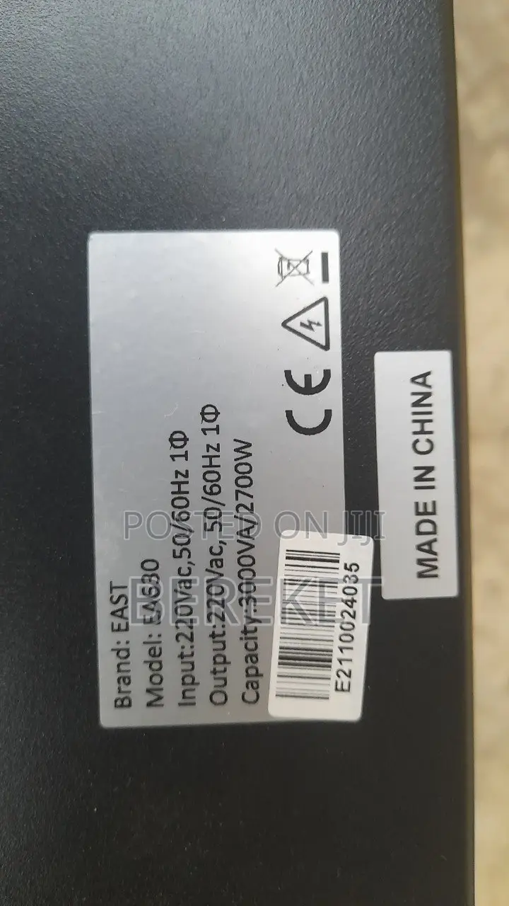 East Ea630 3000va/2700w Power Inverter,12v Dc to 220v Ac Converter