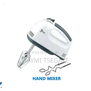 Photo -  Hand Mixer 
 የእንቁላል እና ክሬም መምቻ