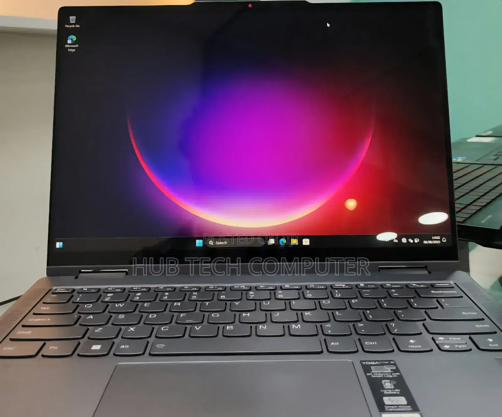 New Laptop Lenovo Yoga 7i 16GB Intel Core I7 SSD 512GB