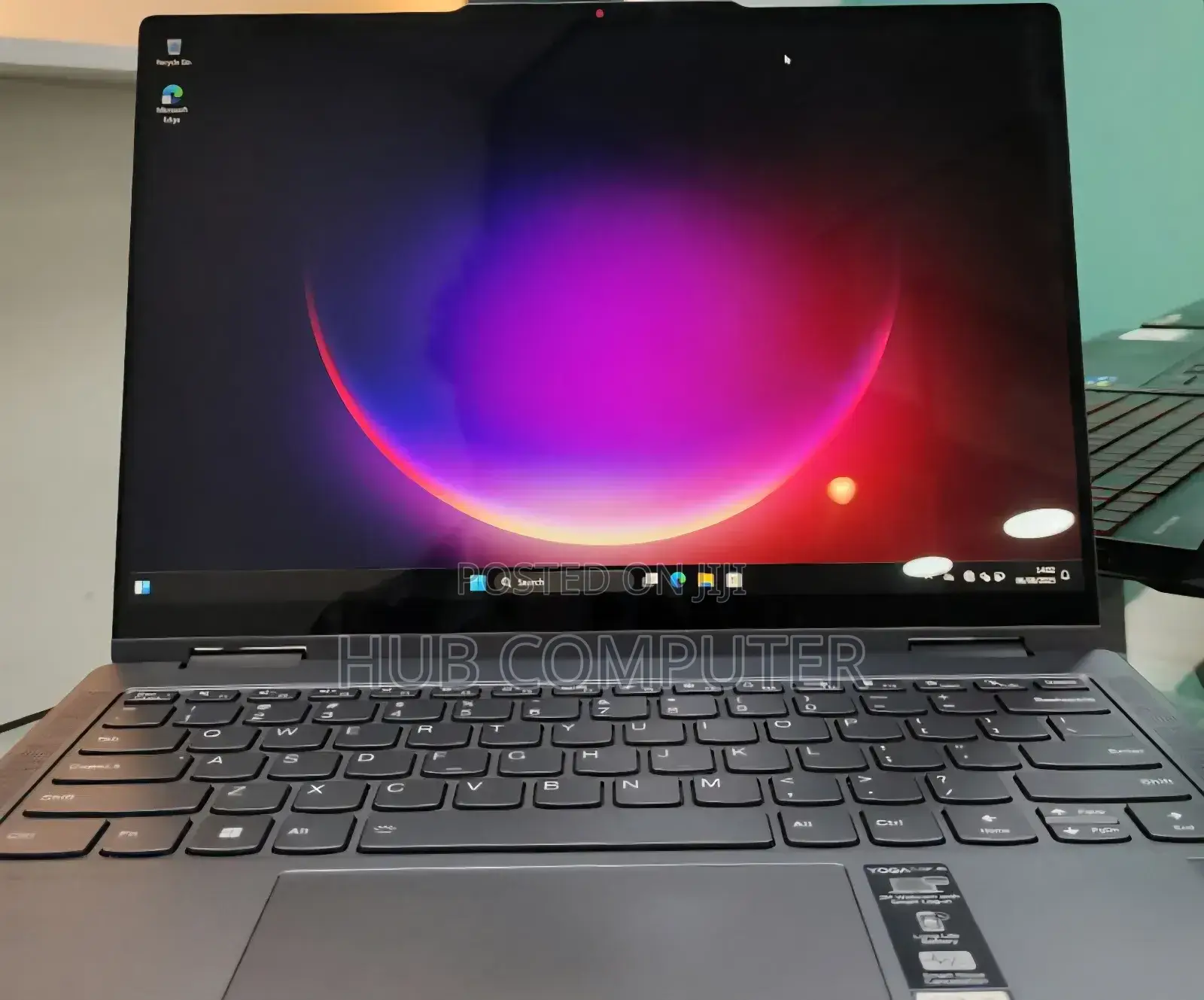 New Laptop Lenovo Yoga 7i 16GB Intel Core I7 SSD 512GB