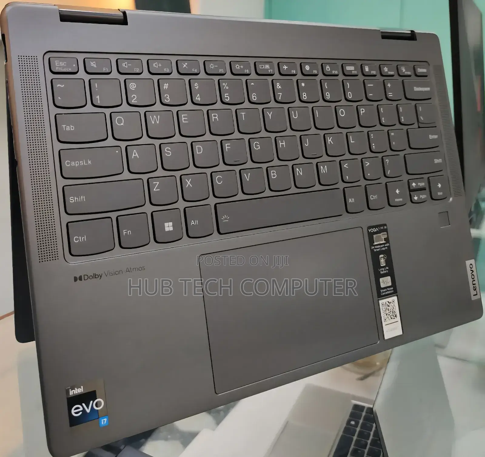 New Laptop Lenovo Yoga 7i 16GB Intel Core I7 SSD 512GB