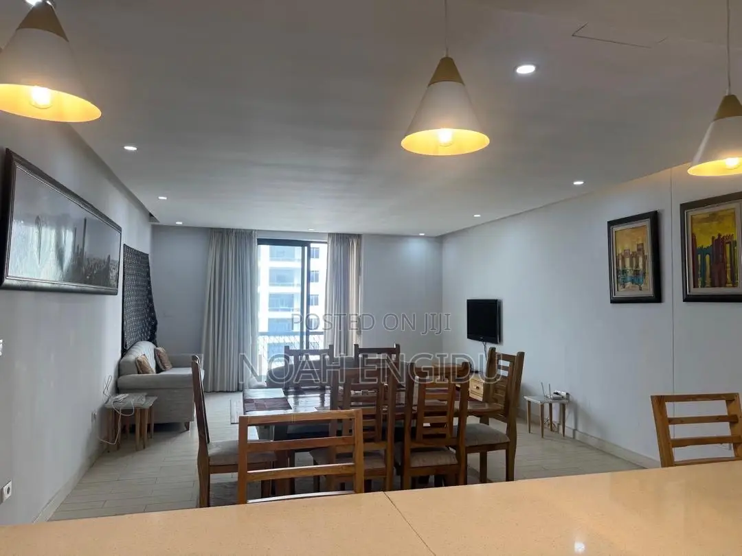 Furnished 3bdrm Apartment in Sacuur Real Estate, Kirkos for rent