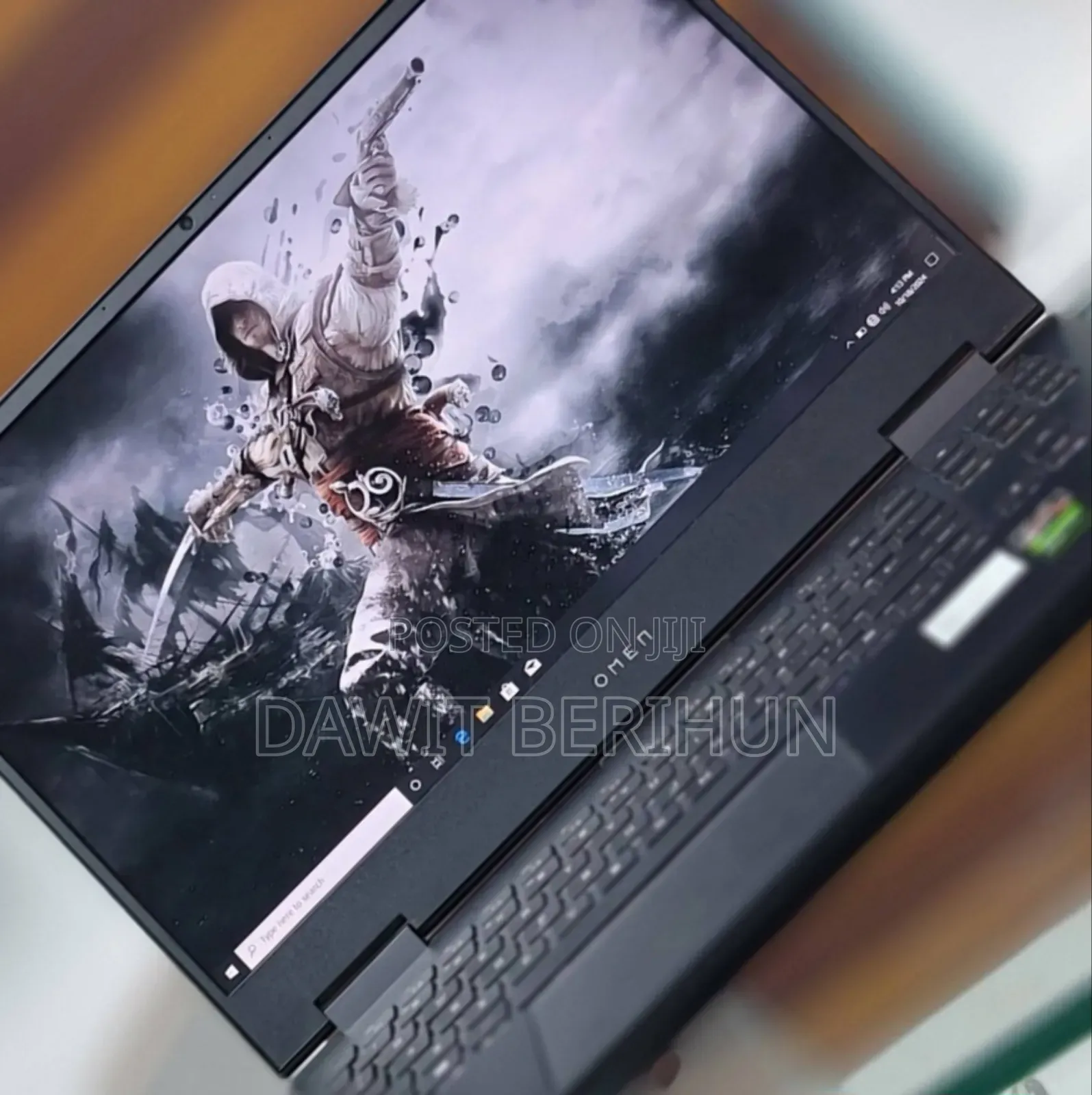 New Laptop HP Omen 15 8GB AMD Ryzen 5 SSD 512GB