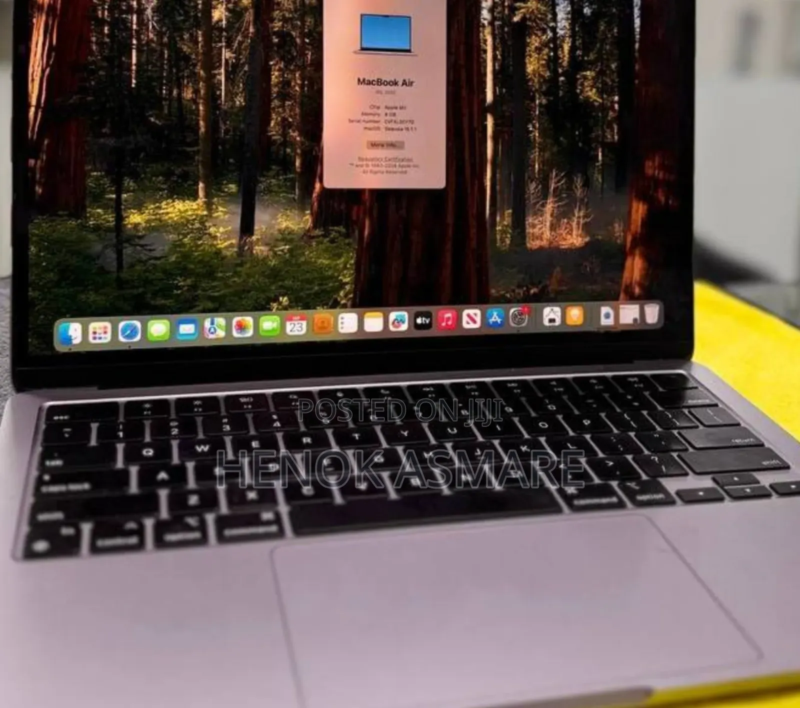 New Laptop Apple MacBook 8GB Apple M2 SSD 256GB