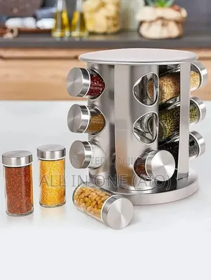 Photo - 12 Jar Rotating Spice Carousel