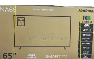 National 65” Smart Android Tv – Big Screen, Big Entertainment!