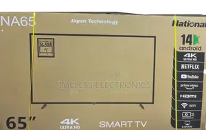 National 65” Smart Android Tv – Big Screen, Big Entertainment!