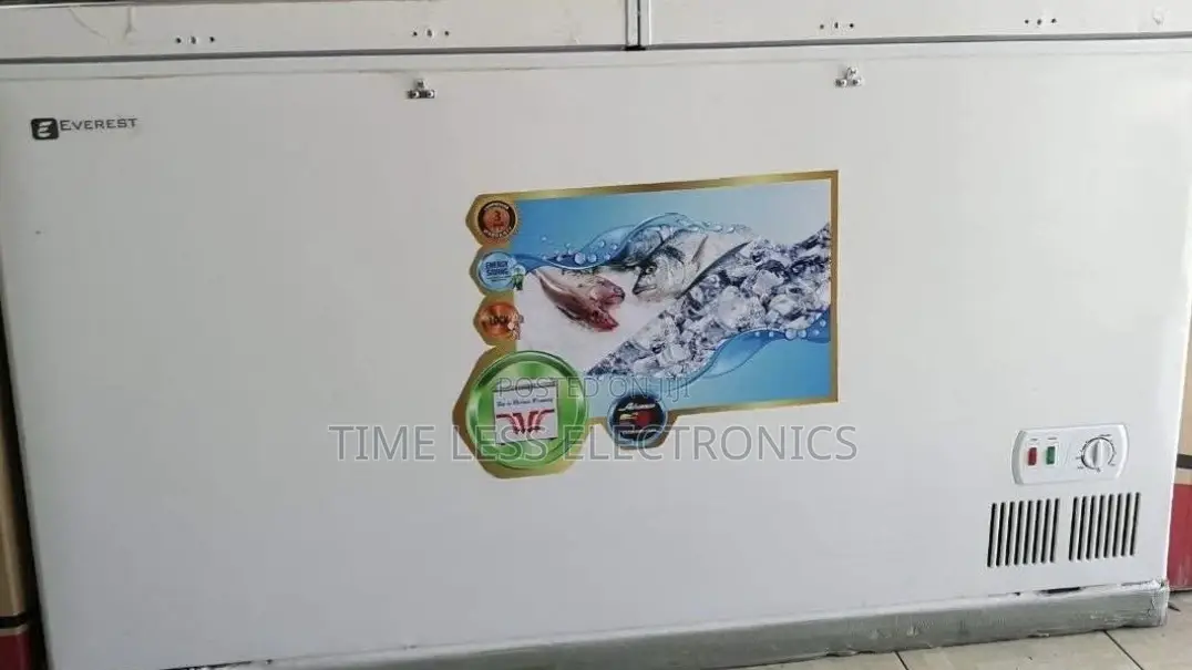 Everest Deep Freezer – Powerful Cooling Spacious Storage!