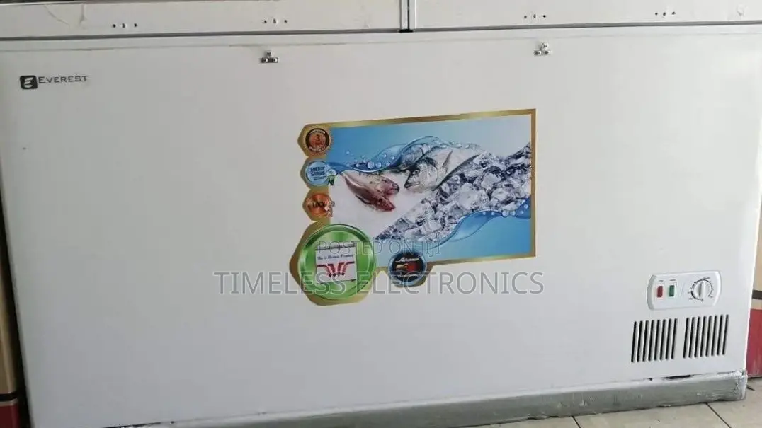Everest Deep Freezer – Powerful Cooling Spacious Storage!
