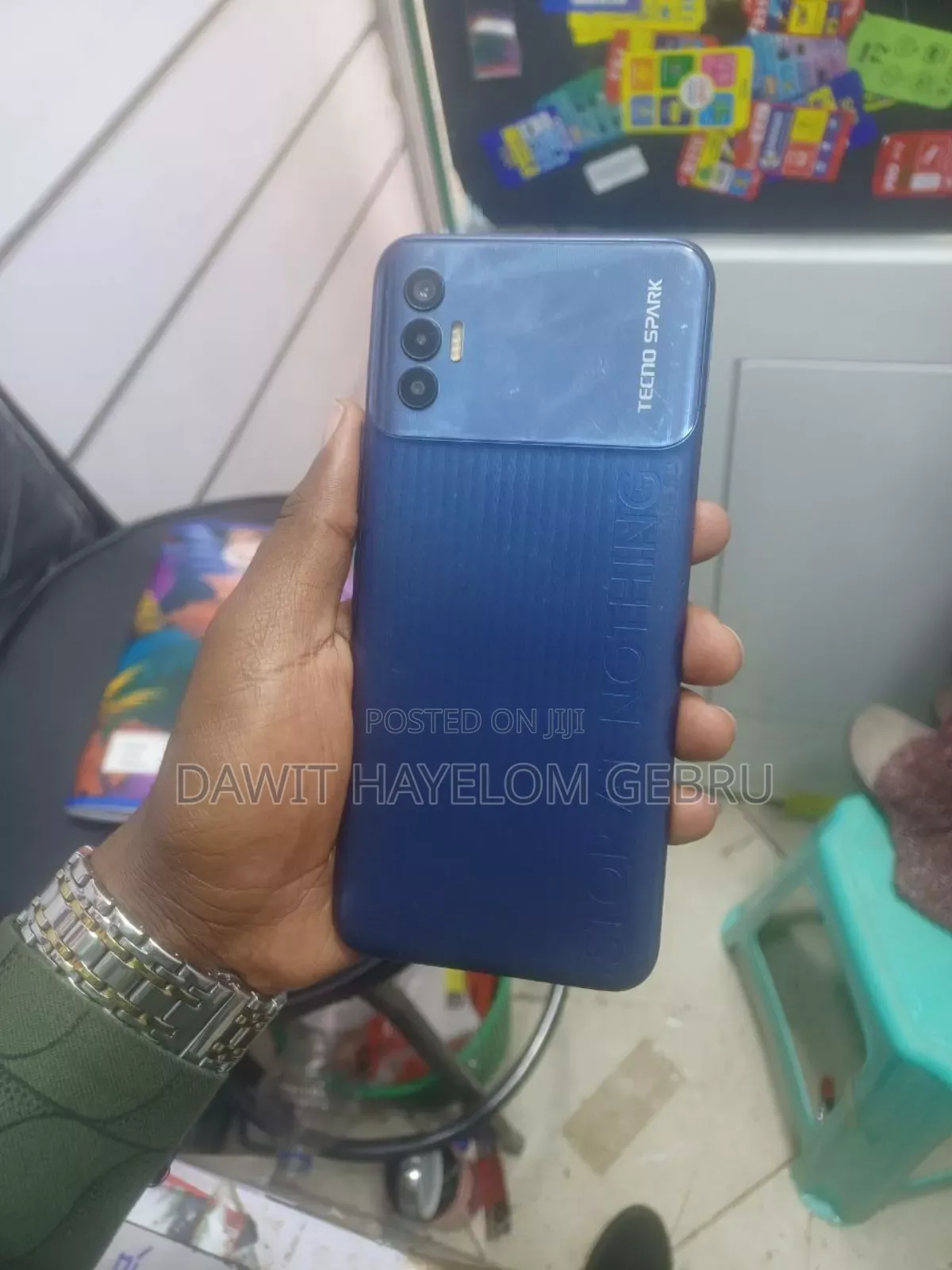 Tecno Spark 8P 128 GB Blue