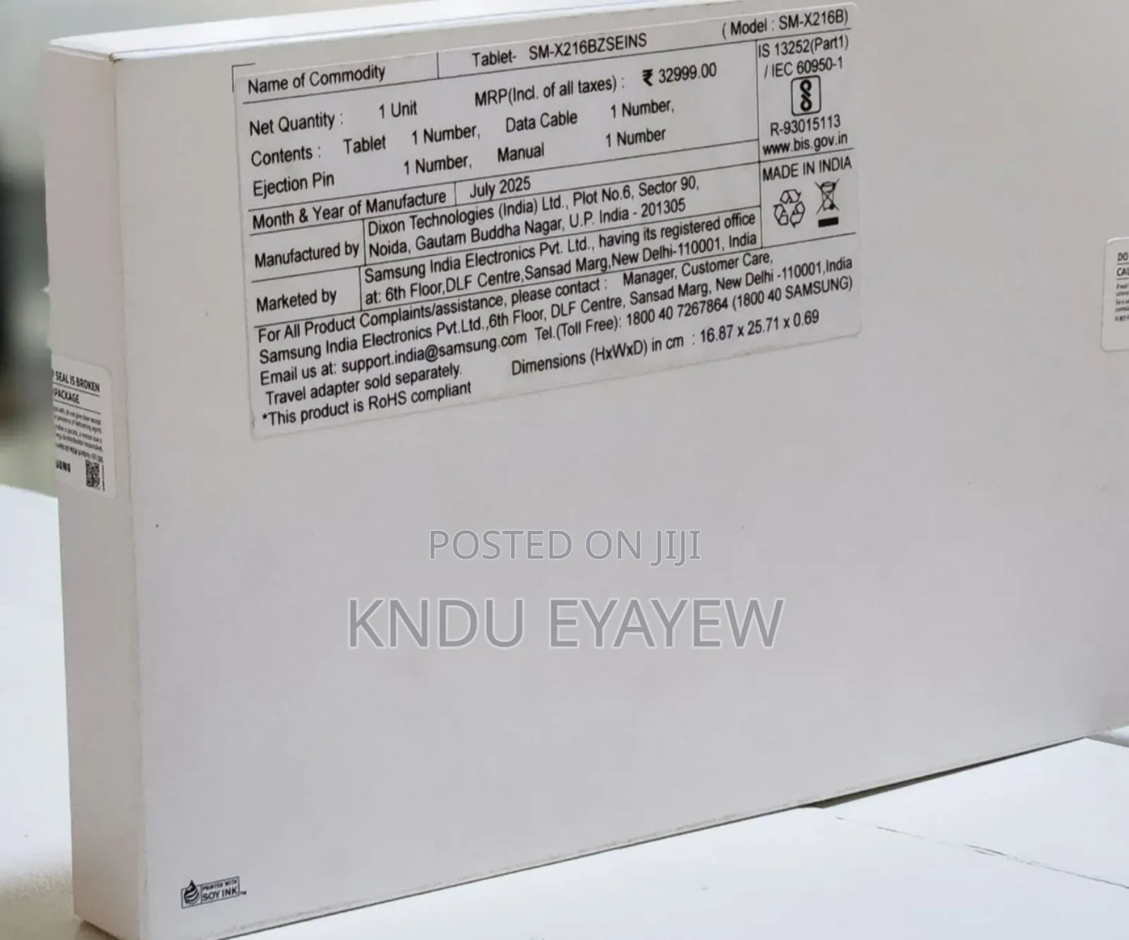 New Laptop Samsung Galaxy Book 2 8GB SSD 128GB