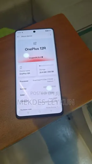 New OnePlus 12R 256 GB Gray