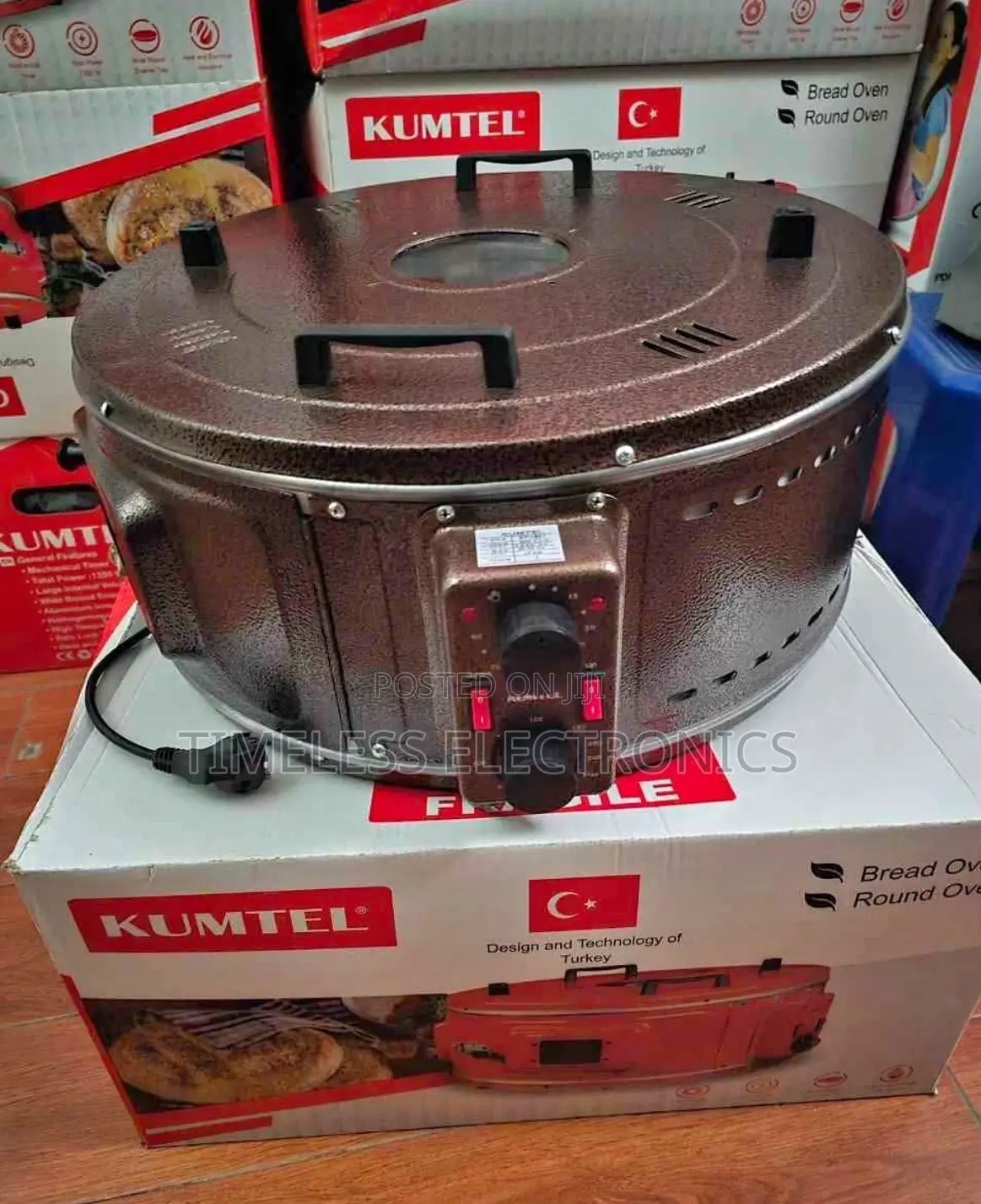 Kumtel Round Oven – Perfect for Baking Cooking!