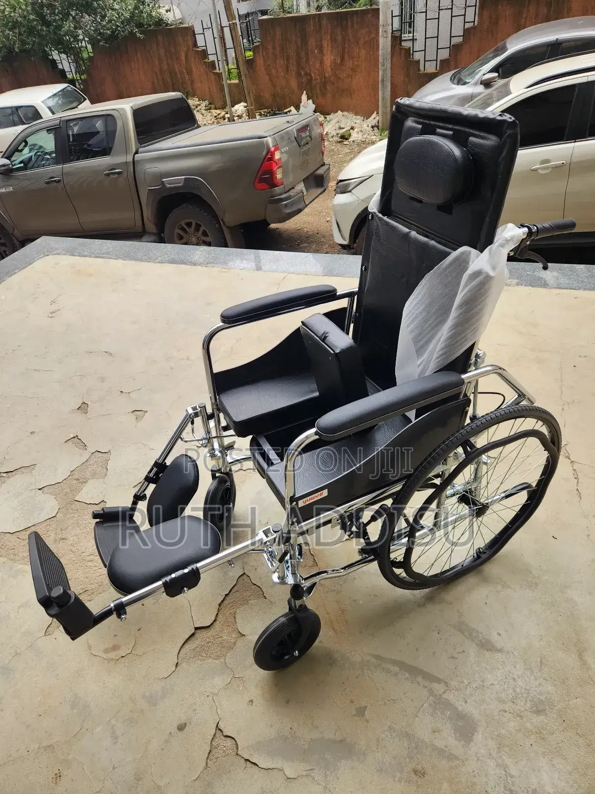 Wheelchair Calf Support Wheelchair廢棄medical Heavy Duty Wheelchair