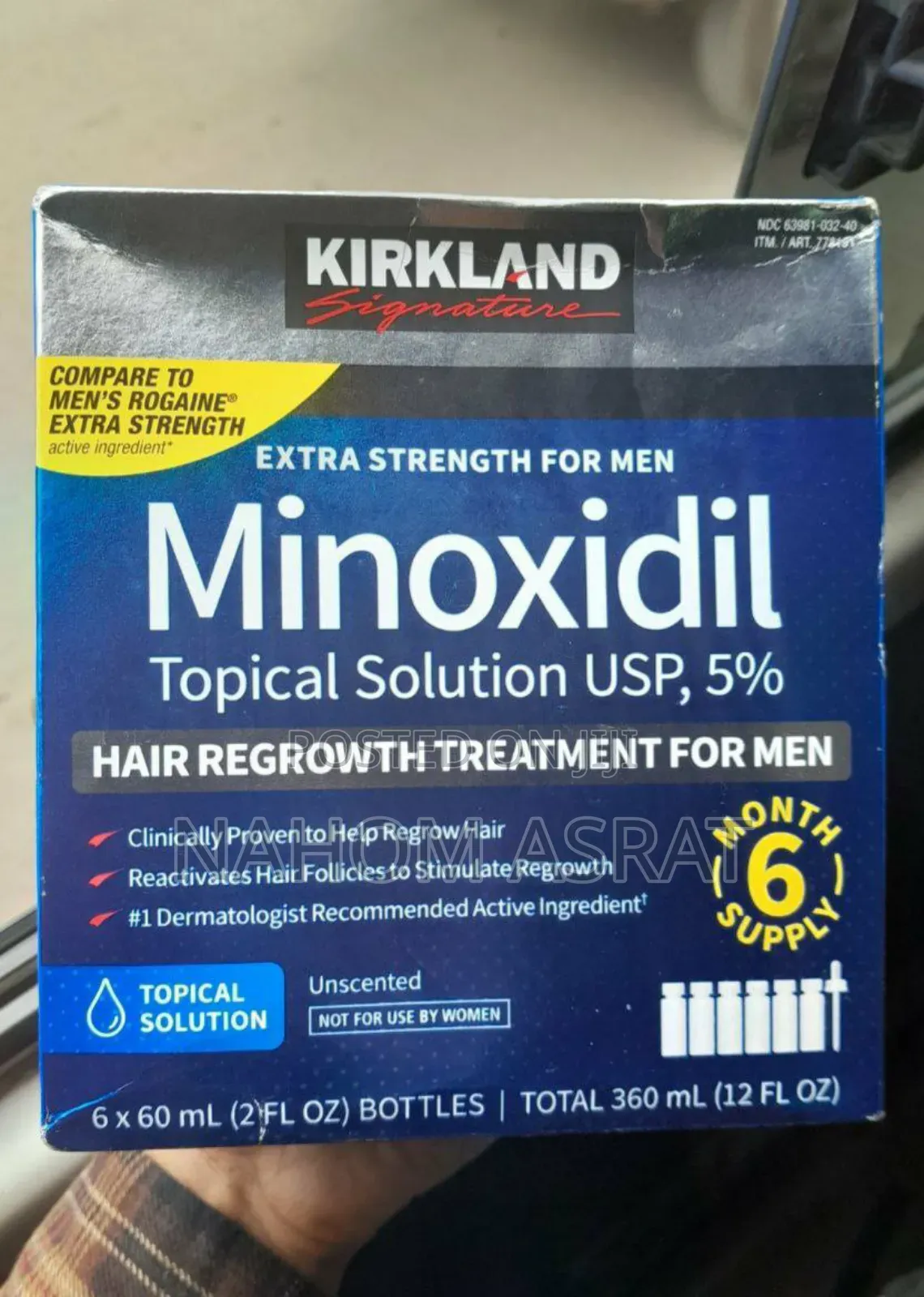 Unlock Stronger Hair Growth With Minoxidil 5%
