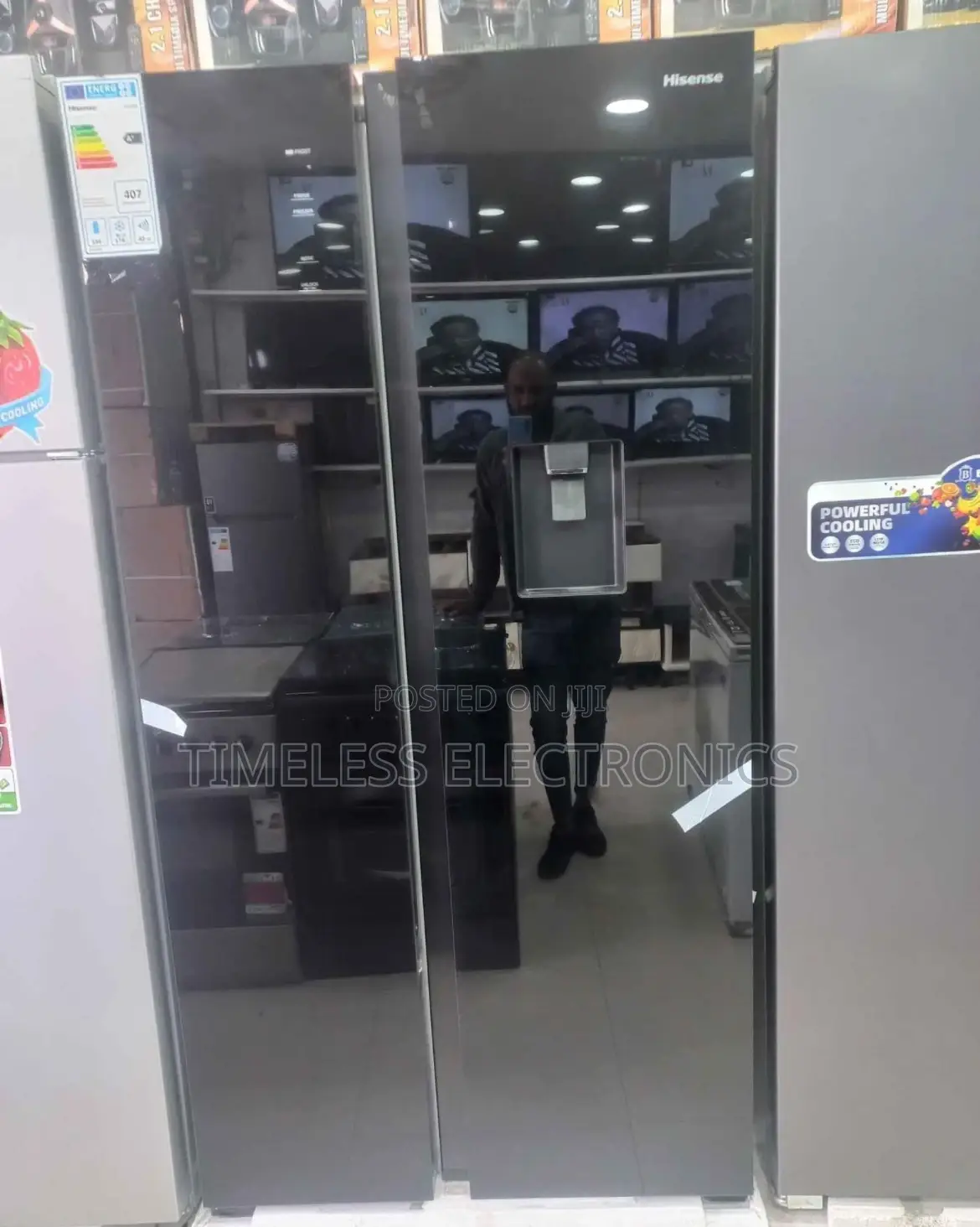 Hisense 2-Door Refrigerator With Water Dispenser