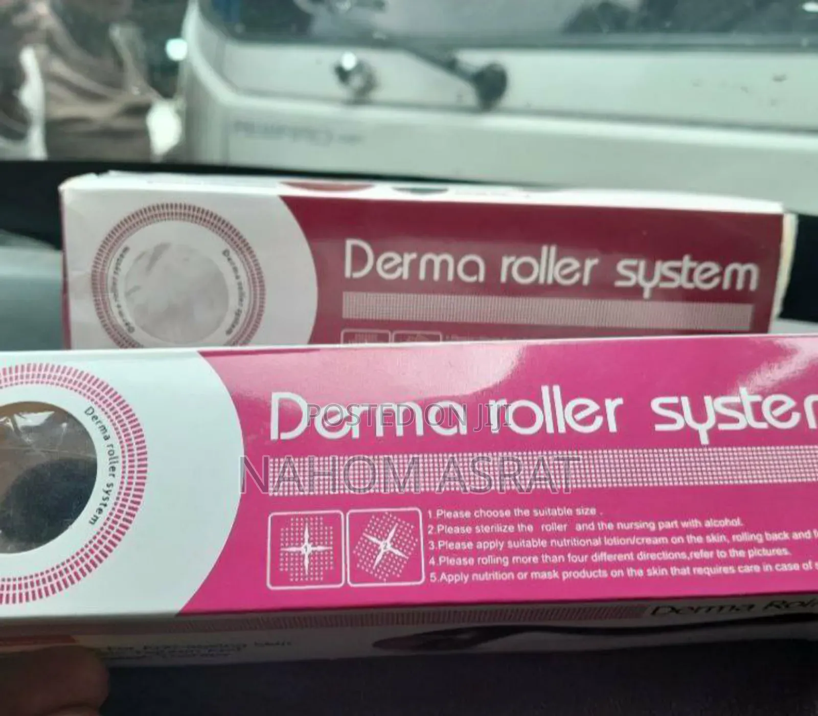 Derma Roller System With Minoxidil