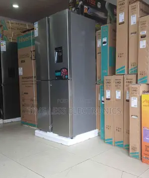 Hisense 4-Door Refrigerator – Premium Cooling Stylish Design!