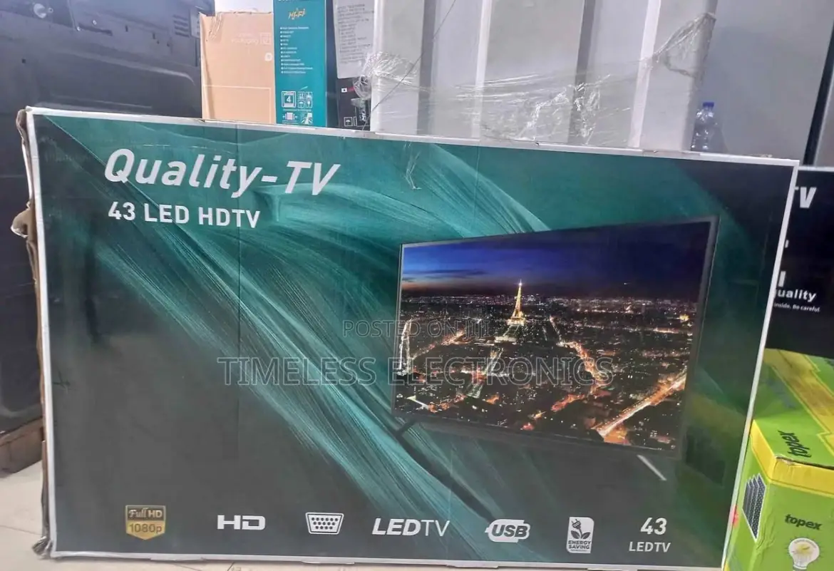 Quality 43” Smart Android Tv – 2024 Edition!