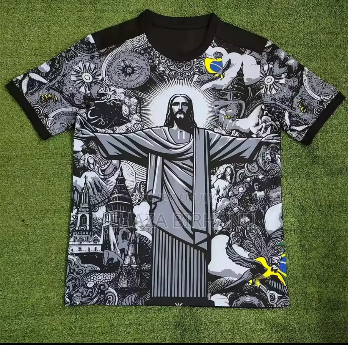 Summer Football Training Top Brazil Special Edition Jesus Black