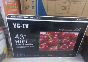 Yg 43” Smart Android Tv – Modern Smart Entertainment!