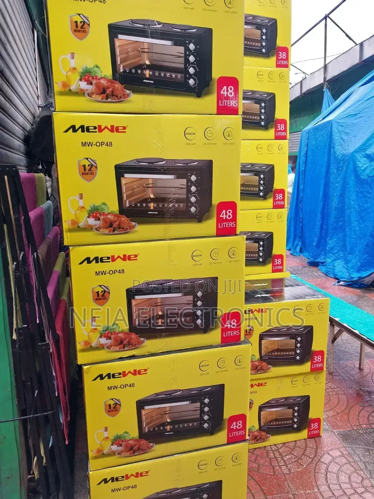 Mewe Ovens 38-liters Mine Ovens Deliver