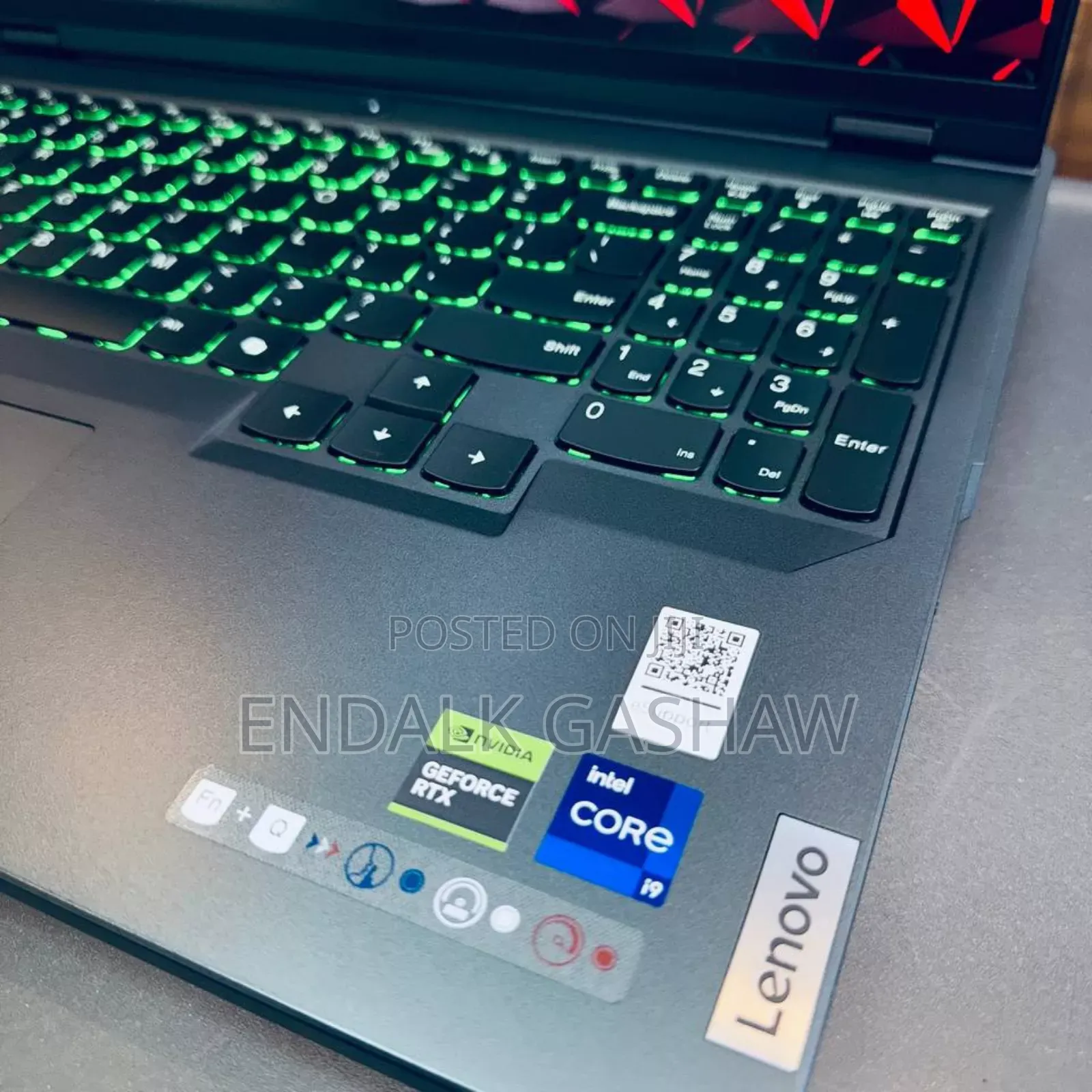 New Laptop Lenovo Legion 5 16GB Intel Core I9 SSD 1T