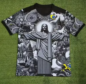 Summer Football Training Top Brazil Special Edition Jesus Black
