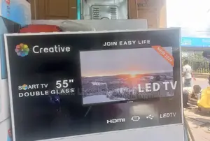 Creative 55” Smart Android Tv – Modern Entertainment for Your Home!