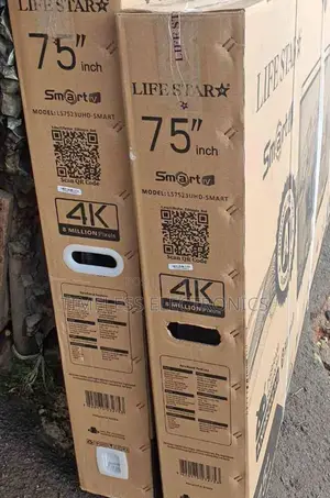 Lifestar 75” Smart Tv – Immersive Big Screen Entertainment!