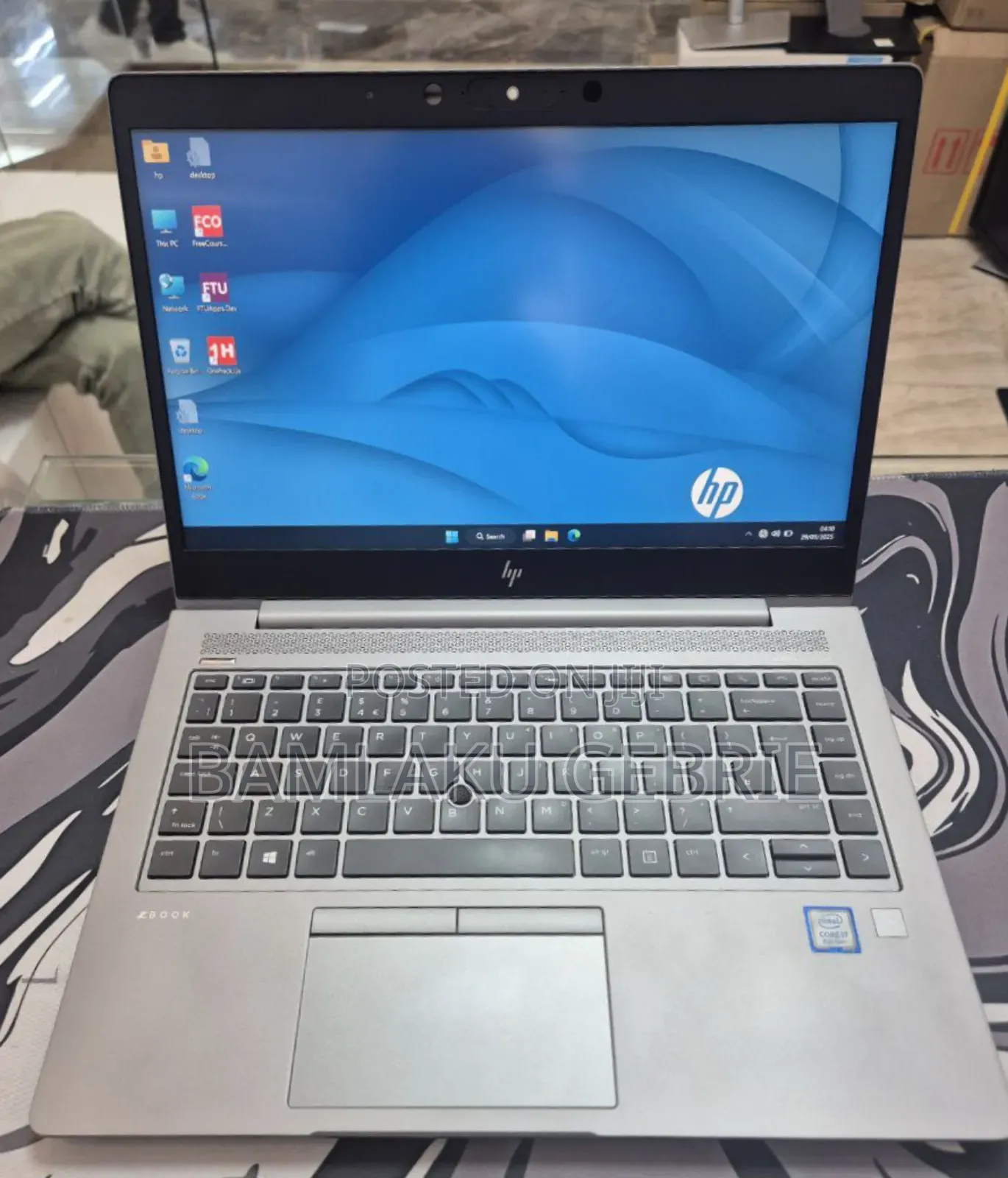 New Laptop HP Zbook Fury 15 G7 16GB Intel Core I7 SSD 512GB