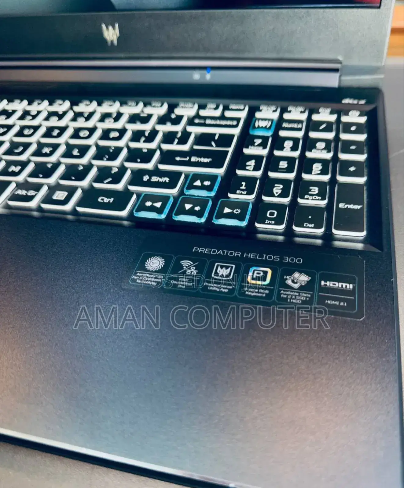 New Laptop Acer Predator Helios 300 16GB Intel Core I9 SSD 1T