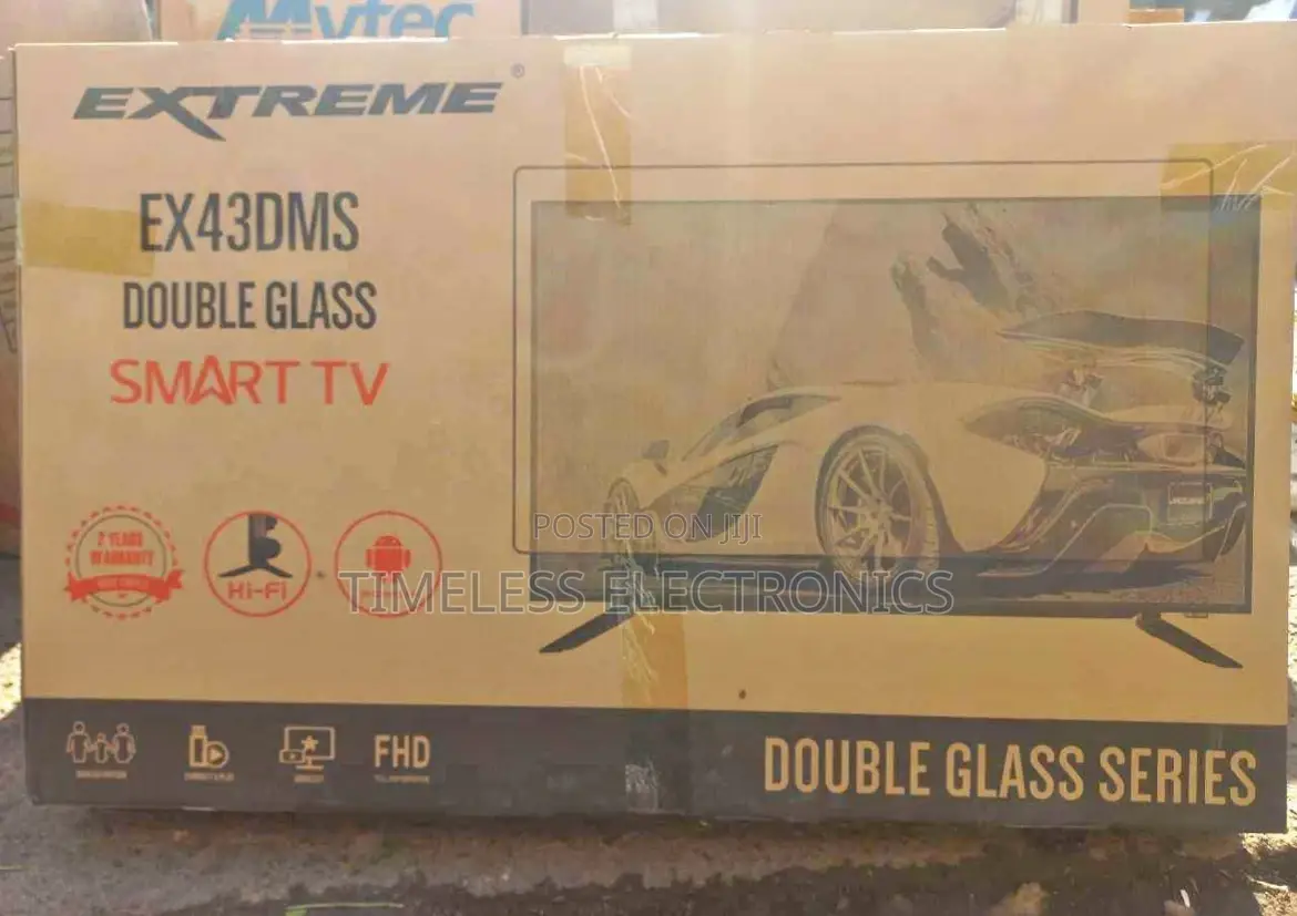 Extreme 43” Smart Tv – Compact, Smart Entertainment-ready!