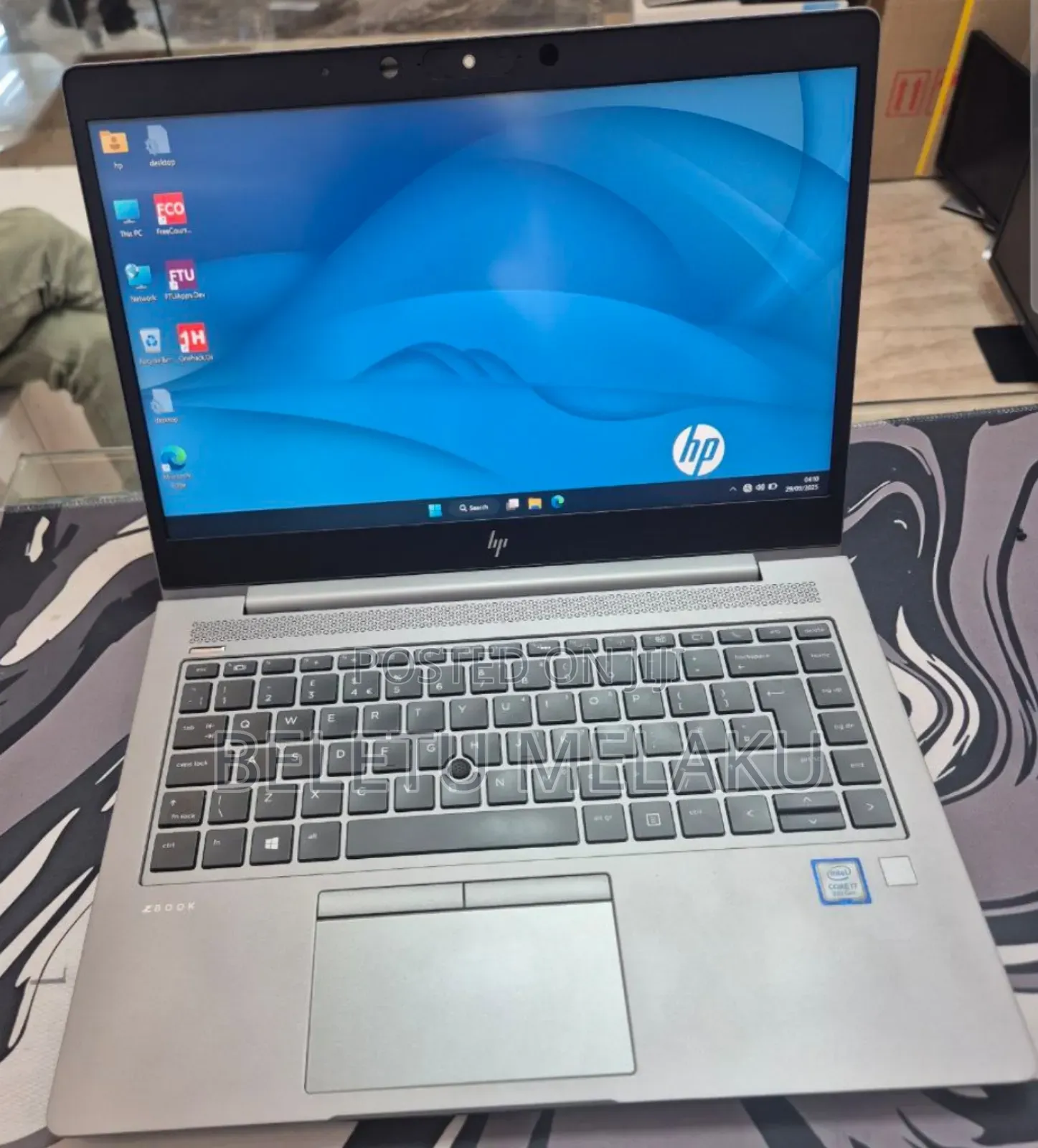 New Laptop HP ZBook 15 16GB Intel Core I7 SSD 512GB