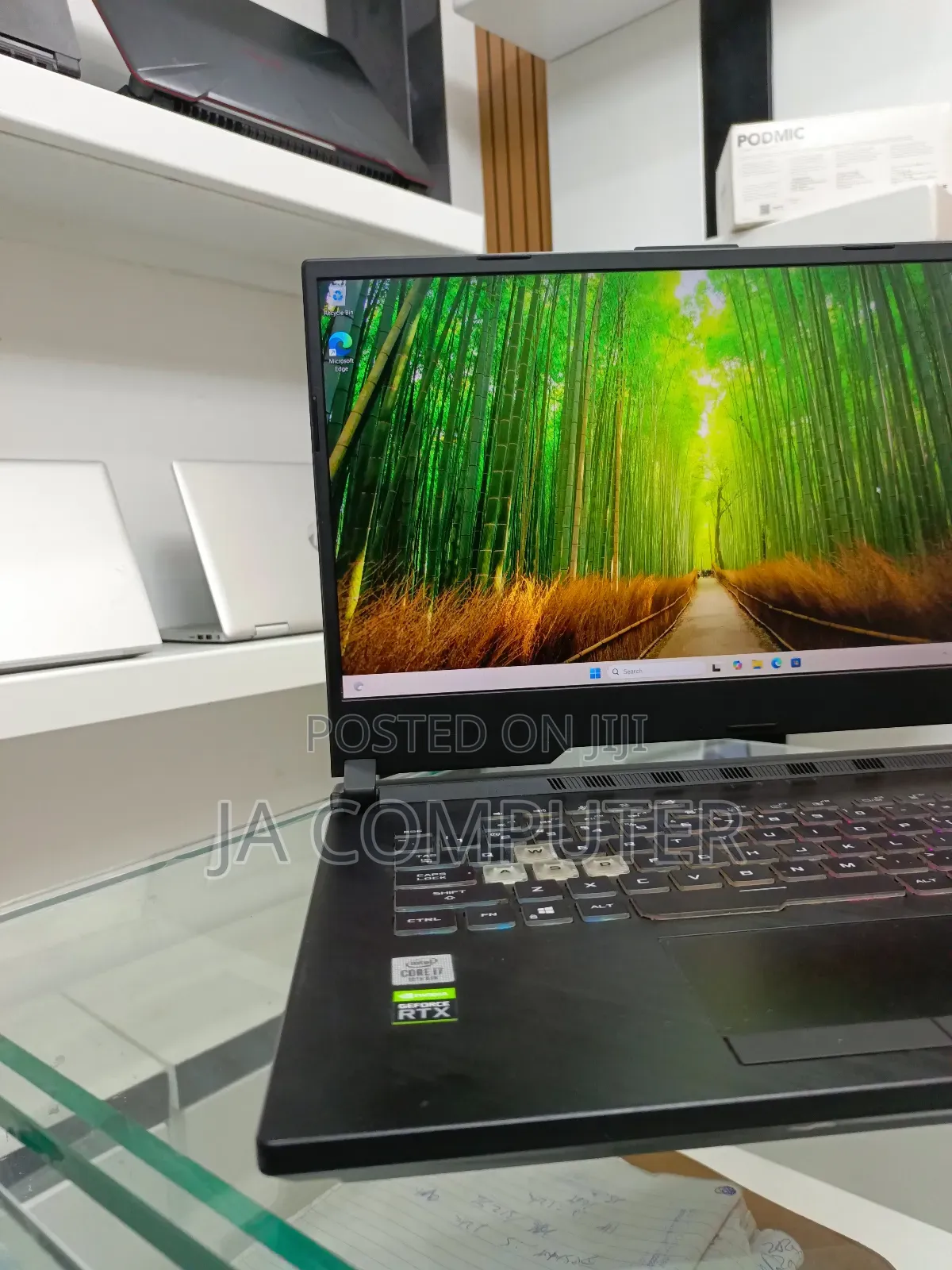 New Laptop Asus ROG Strix G15 16GB Intel Core I7 SSD 512GB