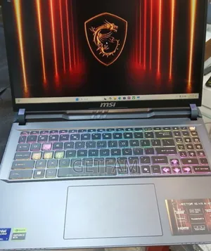 New Laptop MSI Vector 16 HX AI A2XWIG 16GB Intel Core Ultra 7 SSD 1T