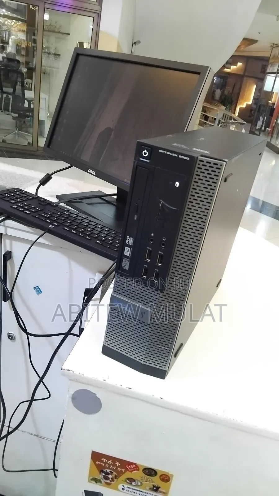 New Desktop Computer Dell OptiPlex 9020 4GB Intel Core I5 HDD 500GB