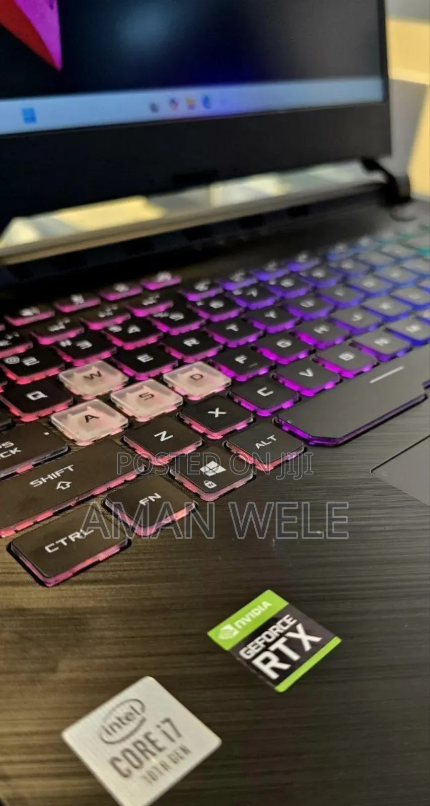 New Laptop Asus ROG Strix G15 16GB Intel Core I7 SSD 512GB