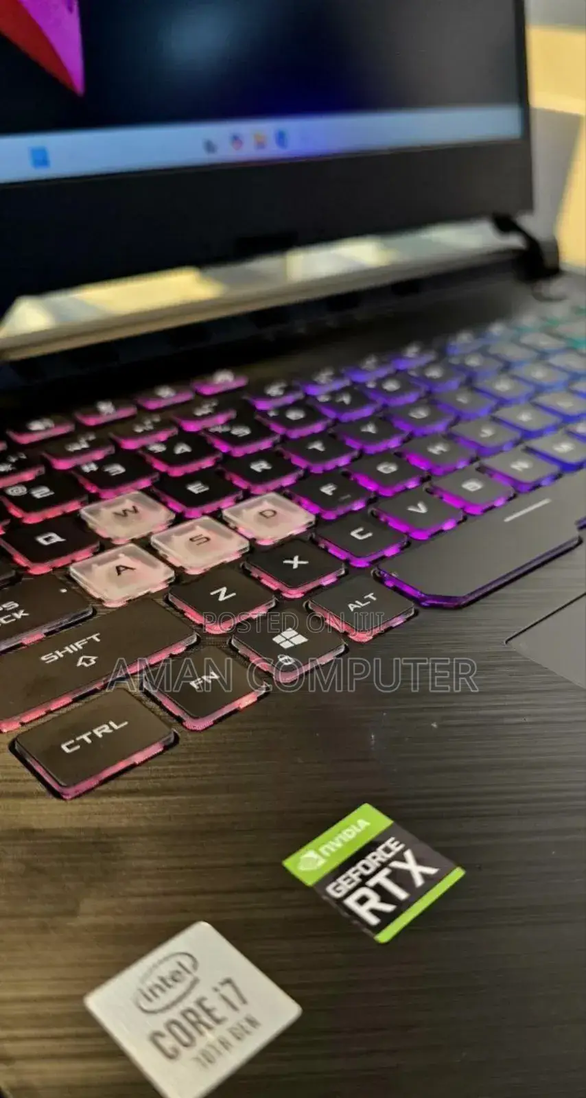 New Laptop Asus ROG Strix G15 16GB Intel Core I7 SSD 512GB